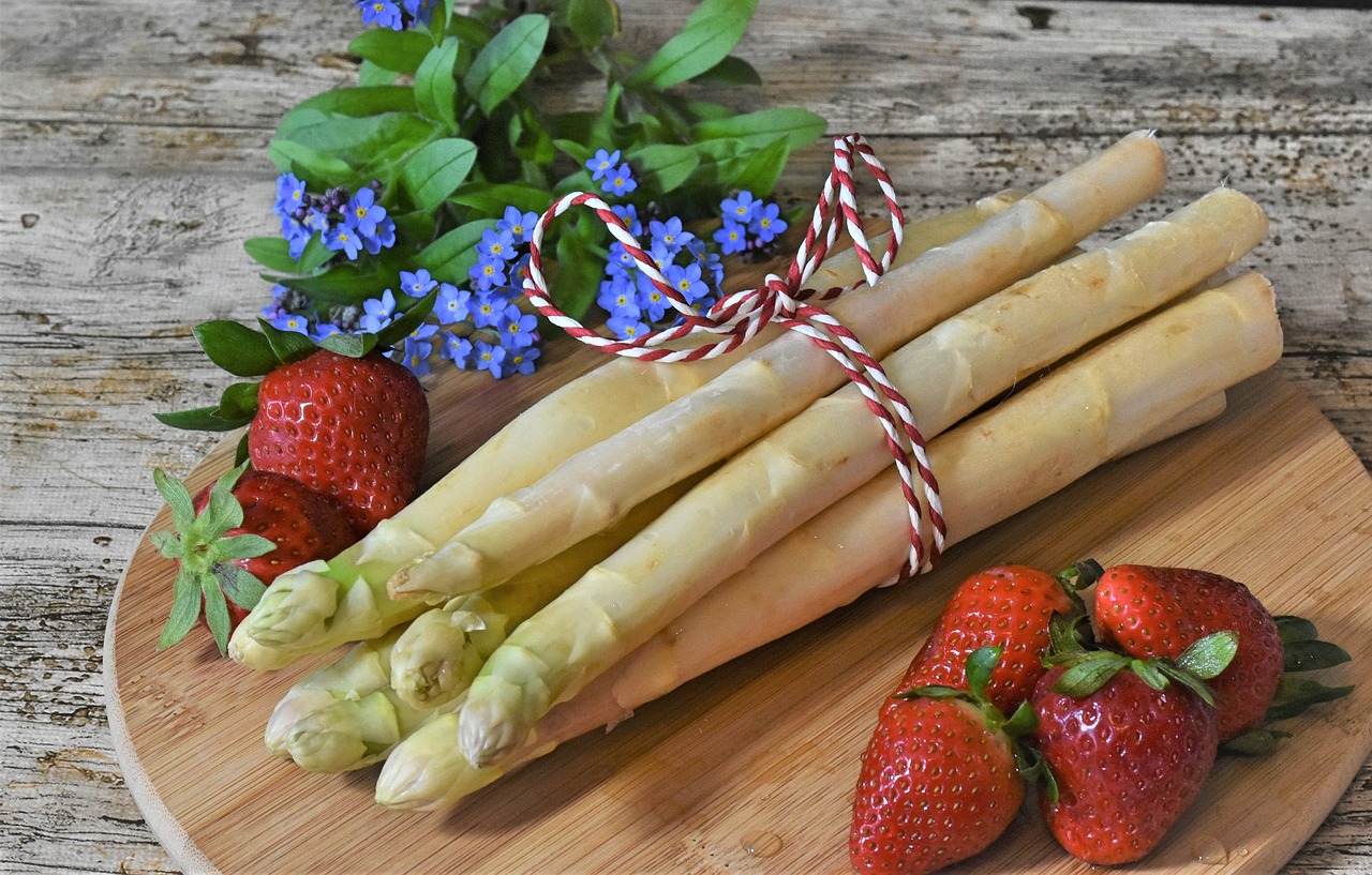 Foto van het gerecht Asperges op zijn vlaams